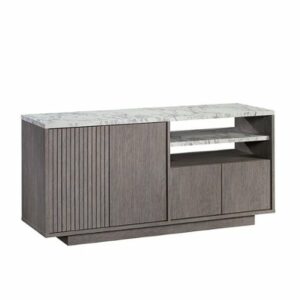 Sauder - East Rock Credenza Ao - Ashen Oak