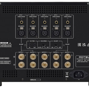 Rotel - RMB-1585 MKII 340W 5-Ch Multi-Channel Amplifier - Black