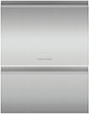 Fisher & Paykel - Brushed Stainless Steel Door Panel for  Fisher and Paykel Double DishDrawers - Brushed Stainless Steel