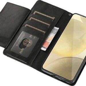 SaharaCase - Folio Wallet Case for Samsung Galaxy S24 - Black