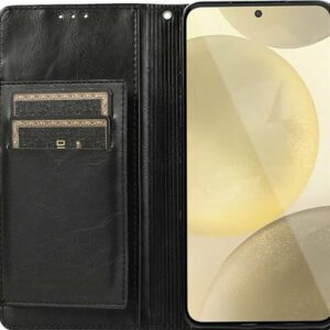 SaharaCase - Folio Wallet Case for Samsung Galaxy S24+ - Black