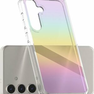 SaharaCase - Hybrid-Flex Hard Shell Series Case for Samsung Galaxy S24+ - Transparent Gradient