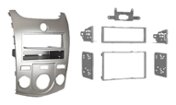 Metra - Dash Kit for Select 2010-2013 Kia Forte DIN DDIN - Silver