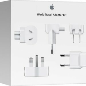 World Travel Adapter Kit for Select Apple Devices - White