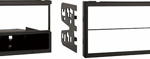 Metra - Dash Kit for Select 1994-2006 Mazda Mercedes-Benz Volvo Miata ML Class Tribute Protege 626 S40 MPV DIN DDIN - Black