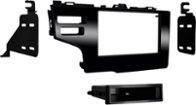 Metra - Dash Kit for Select 2015-2020 Honda Fit DIN DDIN - Gloss Black