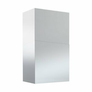 Zephyr - Duct Cover Extension for ZRO or ZRG - Stainless Steel