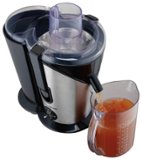 Hamilton Beach - Big Mouth Plus 2-Speed Juice Extractor - Black/Silver/White