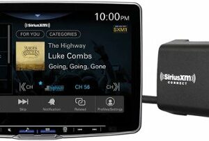 SiriusXM - Connect Satellite Radio Vehicle Tuner - Black - Black