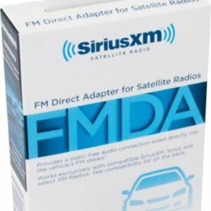 SiriusXM - FM Direct Adapter for Satellite Radios - Black