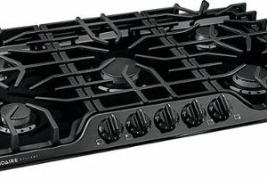 Frigidaire - Gallery 36" Built-In Gas Cooktop - Black