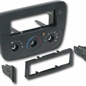 Metra - Dash Kit for Select 1995-2007 Ford Lincoln Town Car Taurus DIN - Black