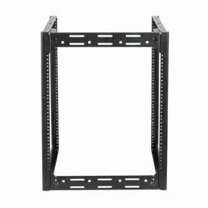 Sanus - 26" Tall AV Rack 15U Stackable Skeleton Rack - Black