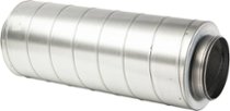 Viking - In-line fan silencer - Silver