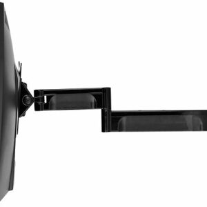 Peerless-AV - Paramount Retractable, Tilt, Articulating Display Wall Mount For Most 10" - 29" Flat Panel Displays - Black