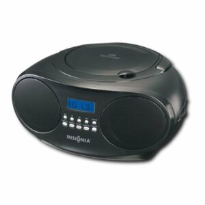 Insignia™ - Insignia CD Boombox - Black