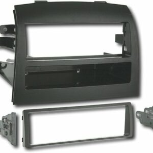 Metra - Dash Kit for Select 2004-2010 Toyota Sienna DIN - Black