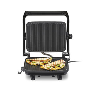 Hamilton Beach - Panini Press Gourmet Sandwich Maker - Chrome