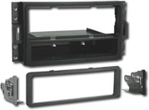 Metra - Dash Kit for Select 2005-2013 Chevrolet Buick Pontiac Hummer Saturn DIN - Black