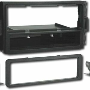 Metra - Dash Kit for Select 2005-2013 Chevrolet Buick Pontiac Hummer Saturn DIN - Black