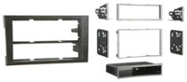 Metra - Dash Kit for Select 2002-2009 Audi A4 DIN DDIN - Black