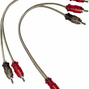 Metra - Male RCA Y Adapters - (Pair) - Multi